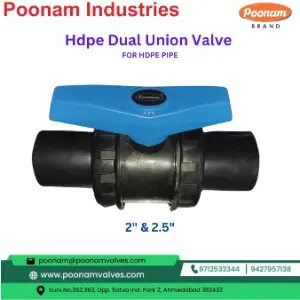 HDPE Dual Union Valve